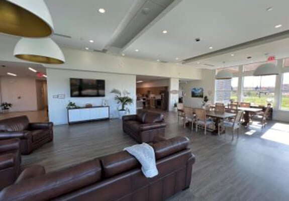 Picture of the main lobby at the neuro transitional center